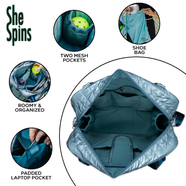 She Spins quality pickle ball bags